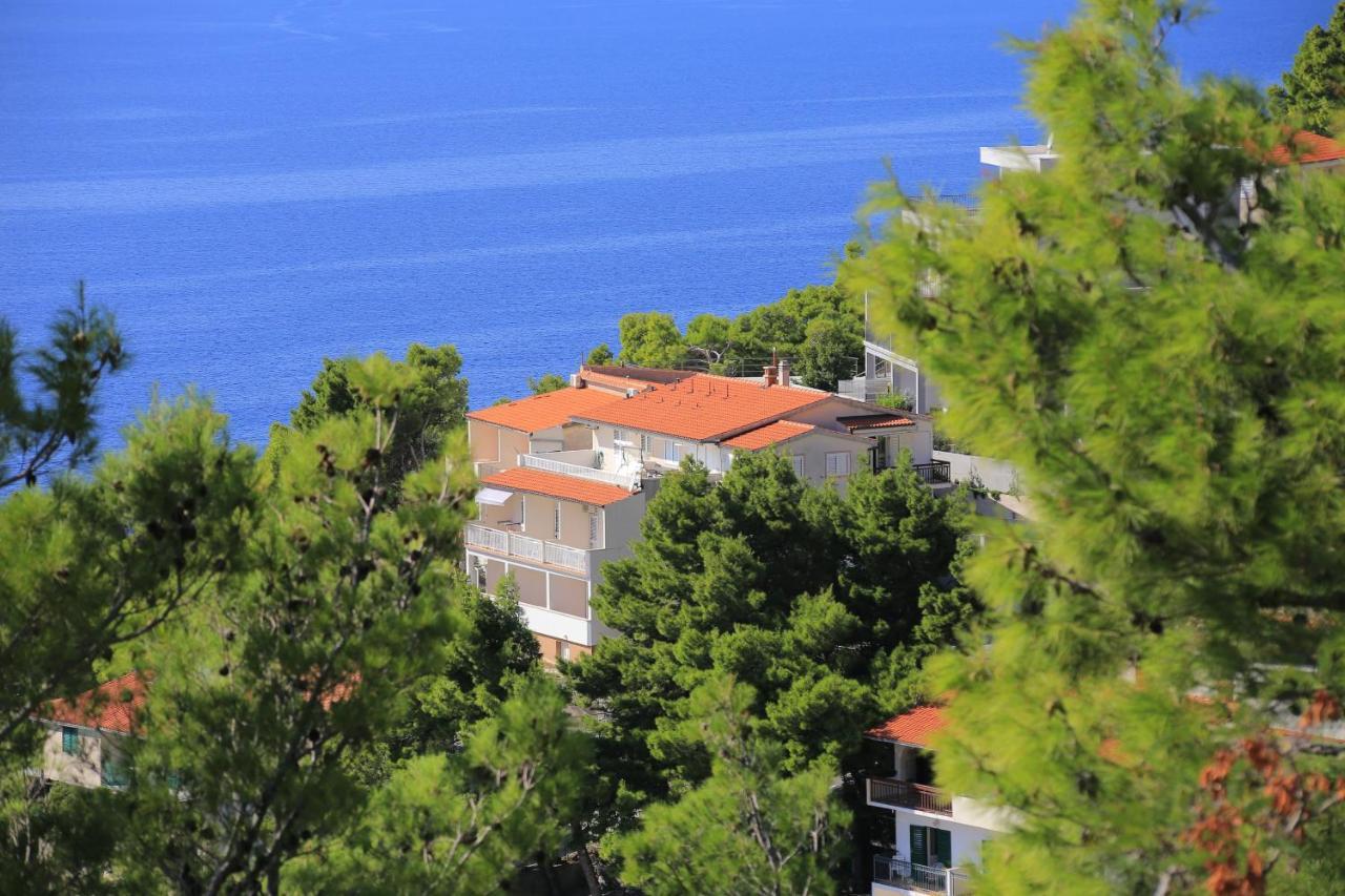 Apartments By The Sea Brela, Makarska - 6688 Esterno foto