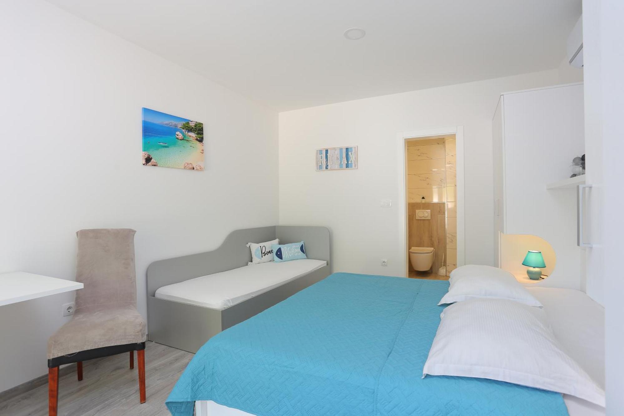 Apartments By The Sea Brela, Makarska - 6688 Camera foto